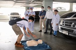 คณะทำงานการช่วยฟื้นคืนชีพ (CPR) รพ.ผศ. จัดกิจกรรมจำลองสถานการณ์ Code R ให้เสมือนจริง เพื่อความปลอดภัยของทุกคน  เมื่อวันที่ 6 ตุลาคม 2569 นายแพทย์บัญญพนต์ สุขประพฤติ ผู้ชำนาญการโรงพยาบาลทหารผ่านศึก (ระดับ 10)/หัวหน้าคณะทำงานการช่วยฟื้นคืนชีพ CPR ของโรงพยาบ