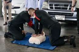 คณะทำงานการช่วยฟื้นคืนชีพ (CPR) รพ.ผศ. จัดกิจกรรมจำลองสถานการณ์ Code R ให้เสมือนจริง เพื่อความปลอดภัยของทุกคน  เมื่อวันที่ 6 ตุลาคม 2569 นายแพทย์บัญญพนต์ สุขประพฤติ ผู้ชำนาญการโรงพยาบาลทหารผ่านศึก (ระดับ 10)/หัวหน้าคณะทำงานการช่วยฟื้นคืนชีพ CPR ของโรงพยาบ