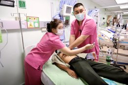 คณะทำงานการช่วยฟื้นคืนชีพ (CPR) รพ.ผศ. จัดกิจกรรมจำลองสถานการณ์ Code R ให้เสมือนจริง เพื่อความปลอดภัยของทุกคน  เมื่อวันที่ 6 ตุลาคม 2569 นายแพทย์บัญญพนต์ สุขประพฤติ ผู้ชำนาญการโรงพยาบาลทหารผ่านศึก (ระดับ 10)/หัวหน้าคณะทำงานการช่วยฟื้นคืนชีพ CPR ของโรงพยาบ