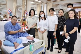 มื่อวันที่ 7 ตุลาคม 2569 นางสุธรรมา สกุลไทย รองผู้อำนวยการโรงพยาบาลทหารผ่านศึก (ฝ่ายการพยาบาล) และคณะ เป็นผู้แทนผู้อำนวยการโรงพยาบาลทหารผ่านศึก ให้การต้อนรับ คุณณัฐนันท์ ปูนบัณฑิตย์กุล นายกสมาคมการค้า นวัตกรรมการพิมพ์ไทย (TINPA) และคณะ