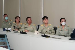 แพทย์หญิงเอินฟ้า ณ นคร รองผู้อำนวยการโรงพยาบาลทหารผ่านศึก (ฝ่ายบริหาร) เป็นหัวหน้าคณะ เข้าเยี่ยมชมการดำเนินงานและศึกษาดูงานของโรงพยาบาลบ้านแพ้ว