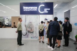 แพทย์หญิงเอินฟ้า ณ นคร รองผู้อำนวยการโรงพยาบาลทหารผ่านศึก (ฝ่ายบริหาร) เป็นหัวหน้าคณะ เข้าเยี่ยมชมการดำเนินงานและศึกษาดูงานของโรงพยาบาลบ้านแพ้ว