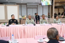 พลเอก วินัย ภัททิยกุล นายกสมาคมนายทหารนอกประจำการ และคณะ เข้าพบ พลเอก กานต์นาท นิกรยานนท์ ผู้อำนวยการองค์การสงเคราะห์ทหารผ่านศึก