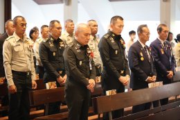 ประกอบพิธีทางศาสสนาคริสต์ ณ วัดคาธอลิค บ้านเซเวียร์ อนุสาวรีย์ชัยสมรภูมิกรุงเทพมหานคร  