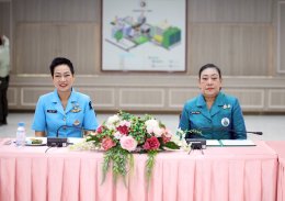 นายกสมาคมคู่สมรสทหารอากาศ และคณะ ในโอกาสเข้าเยี่ยมบำรุงขวัญทหารผ่านศึก