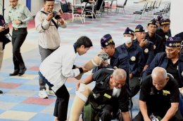 พิธีมอบกายอุปกรณ์เสริมและเทียมแก่ทหารผ่านศึก พื้นที่จังหวัดสงขลา พัทลุง สตูล และปัตตานี