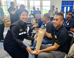 พิธีมอบกายอุปกรณ์เสริมและเทียมแก่ทหารผ่านศึก พื้นที่จังหวัดสงขลา พัทลุง สตูล และปัตตานี