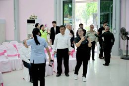 พลเอก พจน์ เอมพันธุ์ ที่ปรึกษาผู้อำนวยการองค์การสงเคราะห์ทหารผ่านศึก และคณะทำงานการออกหน่วยกายอุปกรณ์เคลื่อนที่ เข้าพบ นายณรงค์ เทพเสนา ผู้ว่าราชการจังหวัดอุบลราชธานี ณ ศาลากลางจังหวัดอุบลราชธานี 