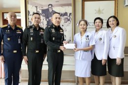 ปลัดกระทรวงกลาโหม และผู้แทนเหล่าทัพ เยี่ยมเยียนพร้อมมอบเงินบำรุงขวัญให้แก่ทหารผ่านศึกที่ได้รับบาดเจ็บจากการปฏิบัติหน้าที่