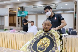 สมาคมช่างผมเสริมสวยแห่งประเทศไทย จัดกิจกรรมจิตอาสา ให้บริการตัดผมฟรีแก่ทหารผ่านศึก ครอบครัวทหารผ่านศึก บุคลากรทางการแพทย์ของโรงพยาบาลทหารผ่านศึก 