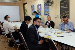 เข้าต้อนรับสมาคมไทยซับคอน เพื่อวางแผนการทำหลักสูตรร่วมกับทางสถาบัน MARA