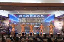 ซันเกรนส์ร่วมสนับสนุนการแข่งขันกีฬาเพาะกายชิงแชมป์เอเชีย ครั้งที่ 58