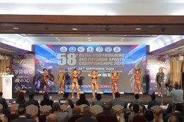 ซันเกรนส์ร่วมสนับสนุนการแข่งขันกีฬาเพาะกายชิงแชมป์เอเชีย ครั้งที่ 58