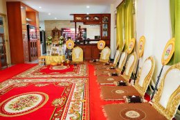 จัดพิธีสงฆ์มงคลชัย คุณธัญญาภรณ์