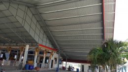 Bright Color Metal Sheet Installation with PEB-Steel Structure