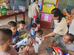 Donate items to remote schools Tha Song Yang District, Tak Province