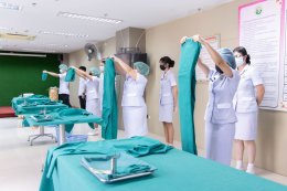นักเรียนพนักงานผู้ช่วยพยาบาล เดอะแคร์การบริบาลรุ่นที่ 40 สอบวัดผลภาคทักษะก่อนออกฝึกภาคปฎิบัติ ( The Care Skill Day )
