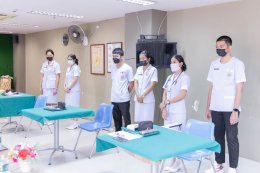 นักเรียนพนักงานผู้ช่วยพยาบาล เดอะแคร์การบริบาลรุ่นที่ 40 สอบวัดผลภาคทักษะก่อนออกฝึกภาคปฎิบัติ ( The Care Skill Day )