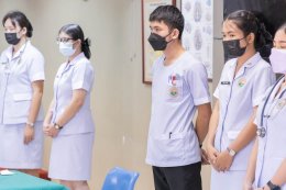 นักเรียนพนักงานผู้ช่วยพยาบาล เดอะแคร์การบริบาลรุ่นที่ 40 สอบวัดผลภาคทักษะก่อนออกฝึกภาคปฎิบัติ ( The Care Skill Day )