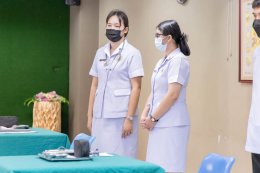นักเรียนพนักงานผู้ช่วยพยาบาล เดอะแคร์การบริบาลรุ่นที่ 40 สอบวัดผลภาคทักษะก่อนออกฝึกภาคปฎิบัติ ( The Care Skill Day )