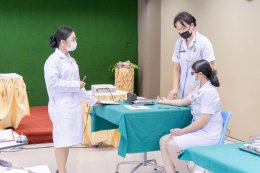 นักเรียนพนักงานผู้ช่วยพยาบาล เดอะแคร์การบริบาลรุ่นที่ 40 สอบวัดผลภาคทักษะก่อนออกฝึกภาคปฎิบัติ ( The Care Skill Day )