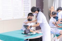 นักเรียนพนักงานผู้ช่วยพยาบาล เดอะแคร์การบริบาลรุ่นที่ 40 สอบวัดผลภาคทักษะก่อนออกฝึกภาคปฎิบัติ ( The Care Skill Day )