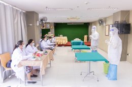 นักเรียนพนักงานผู้ช่วยพยาบาล เดอะแคร์การบริบาลรุ่นที่ 40 สอบวัดผลภาคทักษะก่อนออกฝึกภาคปฎิบัติ ( The Care Skill Day )