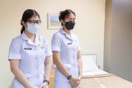 นักเรียนพนักงานผู้ช่วยพยาบาล เดอะแคร์การบริบาลรุ่นที่ 40 สอบวัดผลภาคทักษะก่อนออกฝึกภาคปฎิบัติ ( The Care Skill Day )