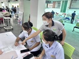 ร่วมบริจากโลหิตโรงพยาบาลสรรพสิทธิประสงค์
