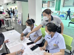 ร่วมบริจากโลหิตโรงพยาบาลสรรพสิทธิประสงค์