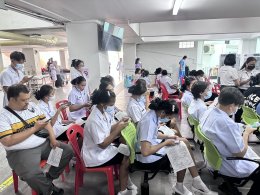 ร่วมบริจากโลหิตโรงพยาบาลสรรพสิทธิประสงค์
