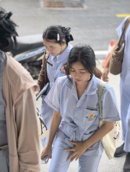 ต้อนรับ ผศ.ดร.นุสรา ประเสริฐศรี ผู้อำนวยการวิทยาลัยพยาบาลบรมราชชนนี สรรพสิทธิประสงค์ พร้อมคณะอาจารย์และนักศึกษาพยาบาลชั้นปีที่ 4 ในโอกาสเยี่ยมชมศูนย์ iCare Wellness