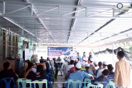 เวทีประชาคมหมู่ 7 บ้านนิบงบารู รวมพลังชุมชน กำหนดอนาคตตำบลสะเตงนอก