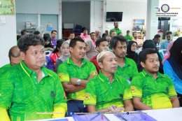 โครงการฝึกอบรมส่งเสริมความรู้ด้านสาธารณภัยและการป้องกันภัย (ฝึกซ้อมอพยพหนีไฟและระงับอัคคีภัยในอาคารสำนักงานเทศบาลฯ)
