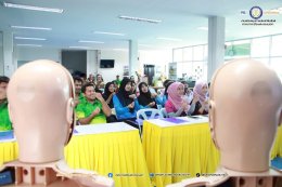 โครงการฝึกอบรมส่งเสริมความรู้ด้านสาธารณภัยและการป้องกันภัย (ฝึกซ้อมอพยพหนีไฟและระงับอัคคีภัยในอาคารสำนักงานเทศบาลฯ)