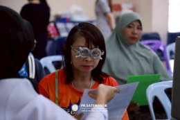 โครงการตรวจคัดกรองโรคตาและช่วยเหลือความผิดปกติทางการมองเห็นในผู้สูงอายุ และประชาชนกลุ่มเสี่ยงในตำบลสะเตงนอก ประจำปี 2569