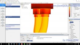 How to extrusion simulation by QFORM VX8.2.1