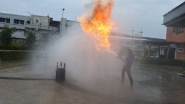 กิจกรรมอบรมดับเพลิง และ อพยพการเกิดอัคคีภัย ประจำปี 2568