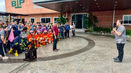 กิจกรรมอบรมดับเพลิง และ อพยพการเกิดอัคคีภัย ประจำปี 2568