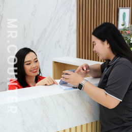 เลือกเคาน์เตอร์ต้อนรับแบบไหนดี