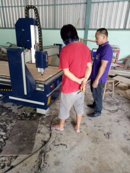 ส่งมอบเครื่อง  Fiber Laser รุ่น Senfeng leiming กำลังเลเซอร์ 4000W พิกัด  BH PRO จังหวัดสิงห์บุรี