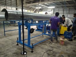 Duct production machine