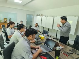 ภาพกิจกรรมการบรรยาย การจัดทำเอกสารขั้นตอนการดำเนินงาน