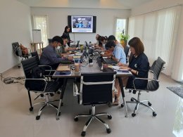 ภาพกิจกรรม การบรรยาย การประมาณค่าความไม่แน่นอนของการวัดทางจุลชีววิทยา ตามมาตรฐาน ISO 19036:2019 (MU Micro)