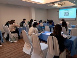 ภาพกิจกรรมการบรรยาย หลักสูตร "การตรวจสอบความใช้ได้ของวิธีทดสอบทางเคมี (Method Validation) & Workshop ตามหลักการ Eurachem, 2025"  (Exclusive Workshop )