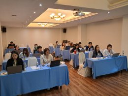 ภาพกิจกรรมการบรรยาย หลักสูตร "การตรวจสอบความใช้ได้ของวิธีทดสอบทางเคมี (Method Validation) & Workshop ตามหลักการ Eurachem, 2025"  (Exclusive Workshop )