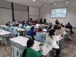 ภาพกิจกรรม การบรรยาย เรื่อง การตีความและการประยุกต์ใช้ ข้อกำหนด ISO/IEC 17025:2017  