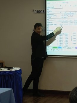 ภาพกิจกรรมการบรรยาย หลักสูตร "การตรวจสอบความใช้ได้ของวิธีทดสอบทางเคมี (Method Validation) & Workshop ตามหลักการ Eurachem, 2025"  (Exclusive Workshop )