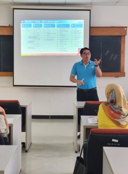 ภาพกิจกรรมการบรรยาย เรื่อง การตีความและการประยุกต์ใช้ ข้อกำหนด ISO/IEC 17025:2017