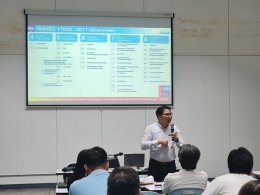 ภาพกิจกรรม การบรรยาย เรื่อง การตีความและการประยุกต์ใช้ ข้อกำหนด ISO/IEC 17025:2017  